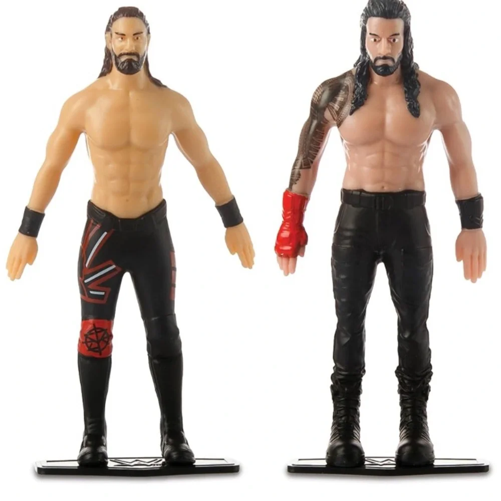 New in Package-WWE FlexForce Dynamic Duo Action Figures - Red and Black